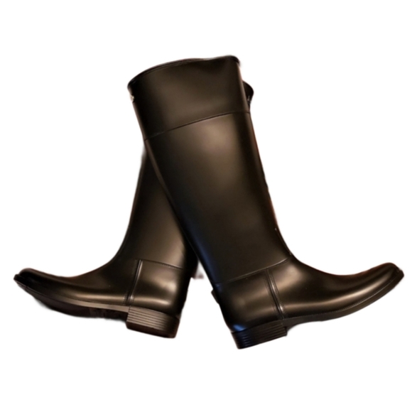 Igor Shoes - NWOB IGOR Black on Black Riding/Rain Boot, Size 5.5 (EU 36)